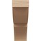 Ekena Millwork 5-inch W x 14-inch D x 14-inch H Valencia Rough Cedar Woodgrain TimberThane Knee Brace, Primed BRCUR05X14X14VALRCPR - alternate 3